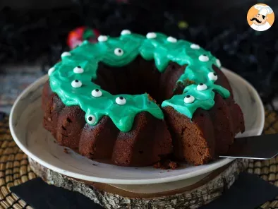 Receta Bundt cake para halloween con glaseado terroríficamente divertido