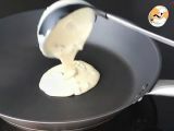 Paso 6 - Tortitas con pepitas de chocolate. Pancakes